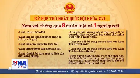 Công tác lập pháp được triển khai liên tục, không có độ trễ giữa các nhiệm kỳ