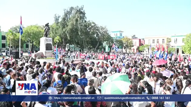 Phụ nữ Cuba thể hiện niềm tin tất thắng đối với sự nghiệp cách mạng