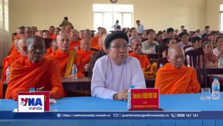 Thăm, chúc Tết Chôl Chnăm Thmây đồng bào Khmer Vĩnh Long