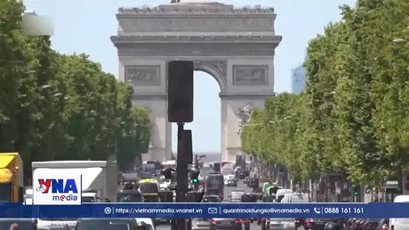 Nước Pháp trải qua đợt nóng bất thường