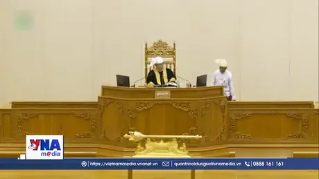 Tân Tổng thống Myanmar nhậm chức