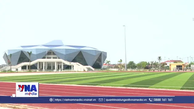 Quảng Trị khẩn trương hoàn thiện Trung tâm thi đấu 340 tỷ đồng