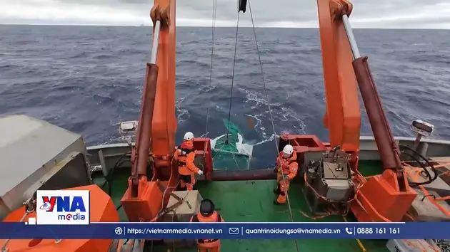 Tàu phá băng Trung Quốc hoàn thành nhiệm vụ nghiên cứu Nam Cực