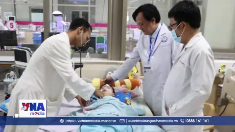 Đồng Tháp nỗ lực điều trị bệnh tay chân miệng