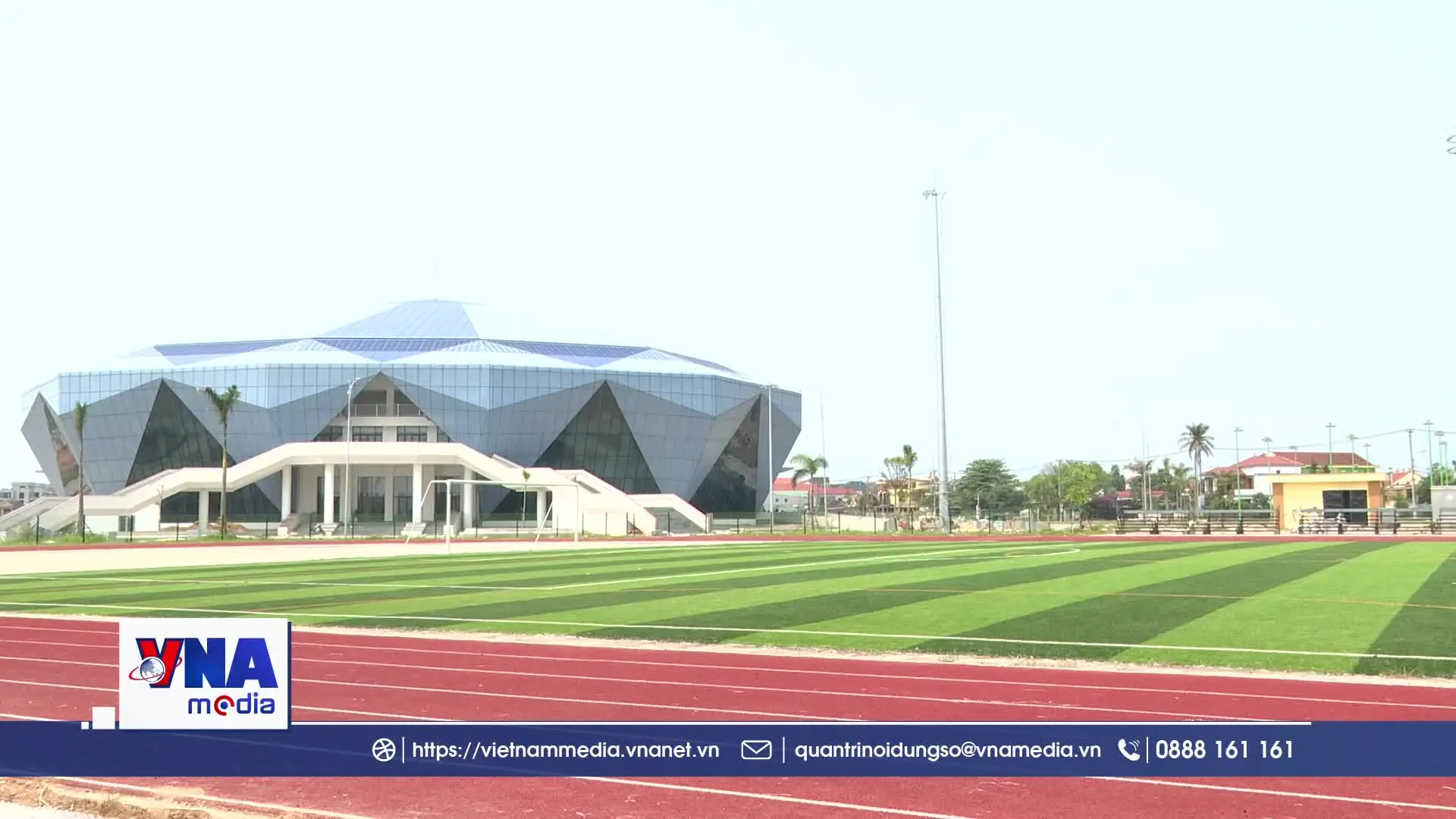 Quảng Trị khẩn trương hoàn thiện Trung tâm thi đấu 340 tỷ đồng