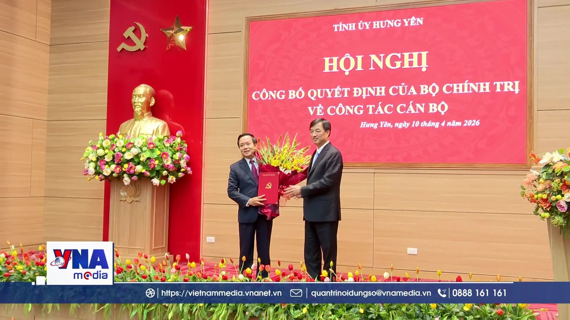 Chuẩn y tân Bí thư Tỉnh ủy Hưng Yên Phạm Quang Ngọc