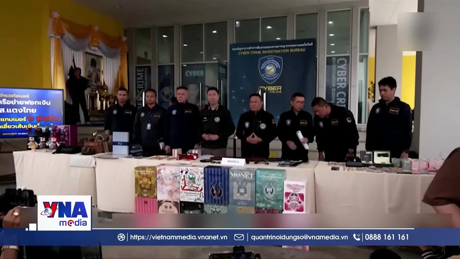 Thái Lan mạnh tay trấn áp tội phạm lừa đảo và cờ bạc trực tuyến