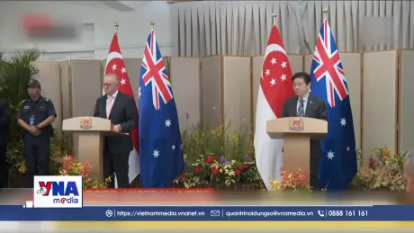 Singapore và Australia thúc đẩy hợp tác kinh tế