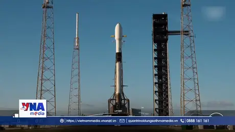 SpaceX phóng tàu vũ trụ tiếp tế lên ISS