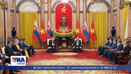 Tổng Bí thư, Chủ tịch nước tiếp Thủ tướng Cộng hòa Slovakia