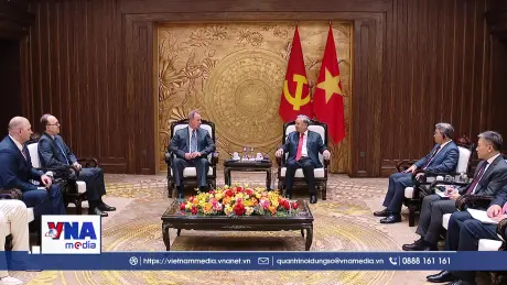 Tổng Bí thư, Chủ tịch nước tiếp Giám đốc Vệ binh Quốc gia Nga