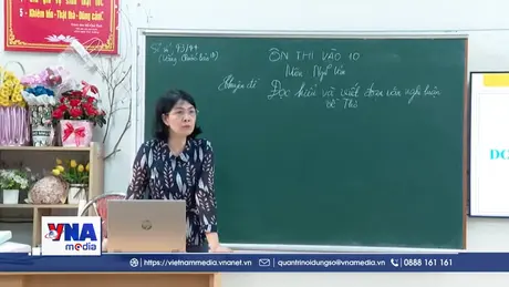 Giúp học sinh Phú Thọ tự tin bước vào kỳ thi lớp 10