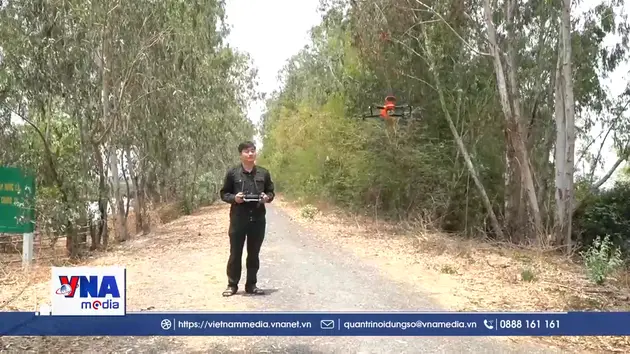 Ứng dụng công nghệ, thiết bị hiện đại trong phòng, chống cháy rừng