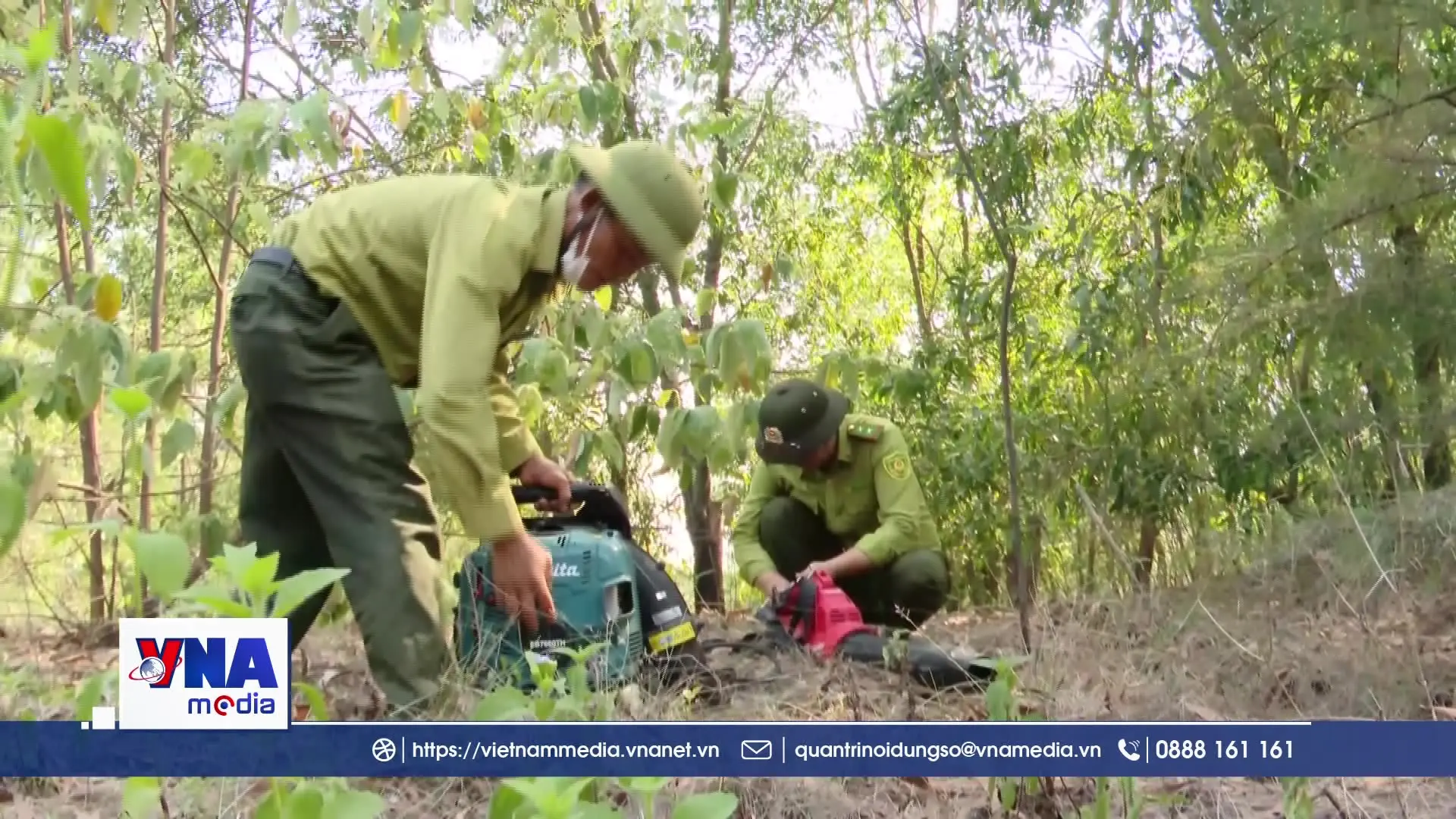 Quảng Trị: Chủ động phòng chống cháy rừng mùa nắng nóng
