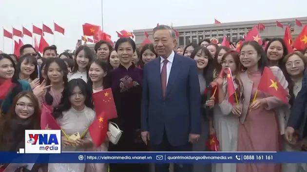 Tổng Bí thư, Chủ tịch nước Tô Lâm và Phu nhân bắt đầu thăm cấp Nhà nước đến Trung Quốc