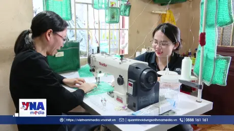 “Hồi sinh” lưới vụn - Sinh kế xanh ở Long Sơn