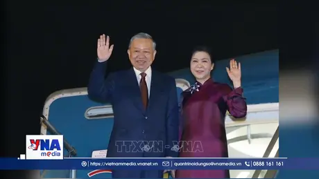 Trạm tin sáng 14/4: Tổng Bí thư, Chủ tịch nước Tô Lâm và Phu nhân lên đường thăm cấp Nhà nước đến Trung Quốc
