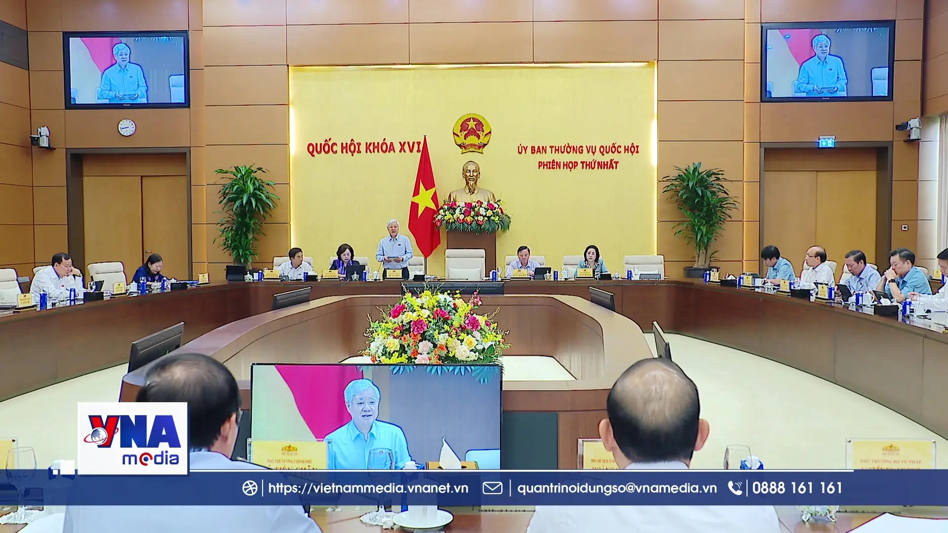 Trạm tin trưa 14/4: Phiên họp thứ Nhất của Ủy ban Thường vụ Quốc hội khoá XVI