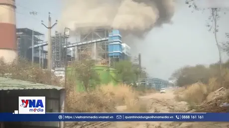 Nổ lớn tại nhà máy điện của Ấn Độ