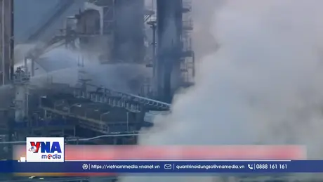 Cháy lớn tại nhà máy lọc dầu Australia đe dọa nguồn cung nhiên liệu