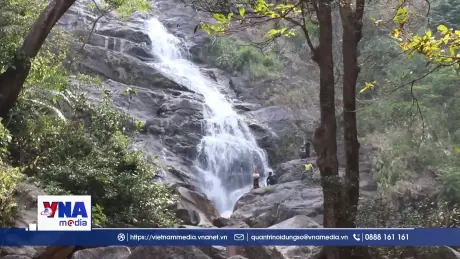 Chưa khai thác hết tiềm năng Thác Lụa, Quảng Ngãi