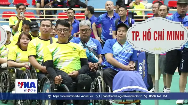 Khai mạc Giải vô địch quốc gia Cầu lông, Bóng bàn người khuyết tật
