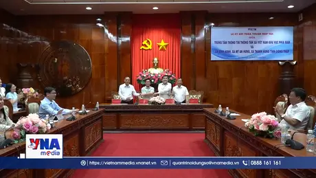 Tăng cường hợp tác truyền thông giữa TTXVN và các xã ở Đồng Tháp