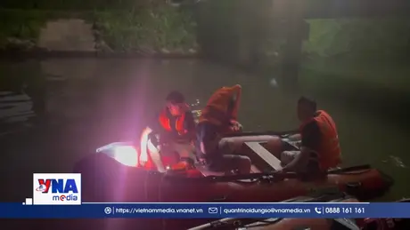 Quảng Trị: Trắng đêm tìm kiếm thi thể học sinh đuối nước
