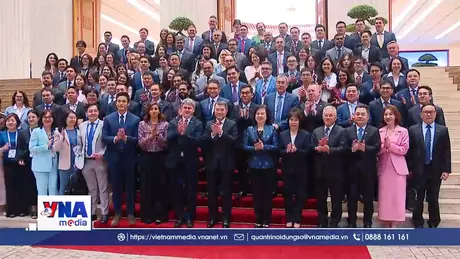 Thủ tướng Lê Minh Hưng làm việc với Đoàn doanh nghiệp Hoa Kỳ