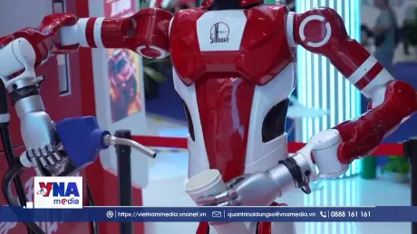 Công nghệ robot nổi bật tại Triển lãm CICPE