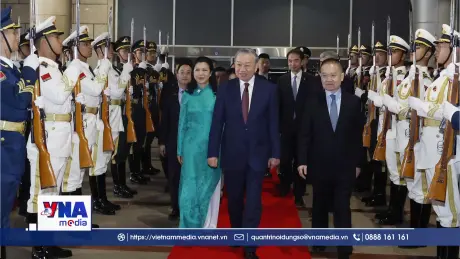 Trạm tin chiều ngày 16/4/: Tổng Bí thư, Chủ tịch nước Tô Lâm và Phu nhân đã rời Thủ đô Bắc Kinh, thăm thành phố Nam Ninh,Trung Quốc