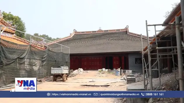 Trả lại nguyên trạng hai cửa trong di tích Minh Khiêm Đường