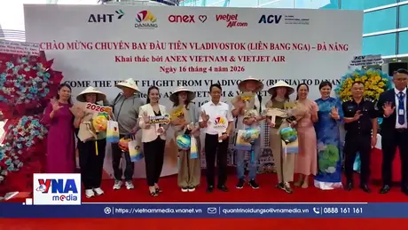 Đà Nẵng đón chuyến bay đầu tiên từ Vladivostok