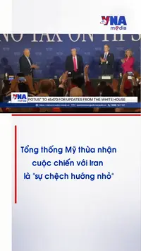 Tổng thống Mỹ thừa nhận cuộc chiến với Iran là “sự chệch hướng nhỏ”