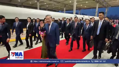 Tổng Bí thư, Chủ tịch nước Tô Lâm và Phu nhân thăm thành phố Nam Ninh