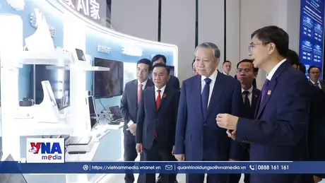 Trạm tin trưa ngày 17/4: Tổng Bí thư, Chủ tịch nước Tô Lâm thăm trung tâm hợp tác đổi mới AI tại Trung Quốc