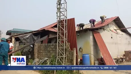 Chủ động ứng phó lốc, sét và mưa đá