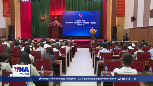 Phát động Giải thưởng toàn quốc về thông tin đối ngoại lần thứ XII