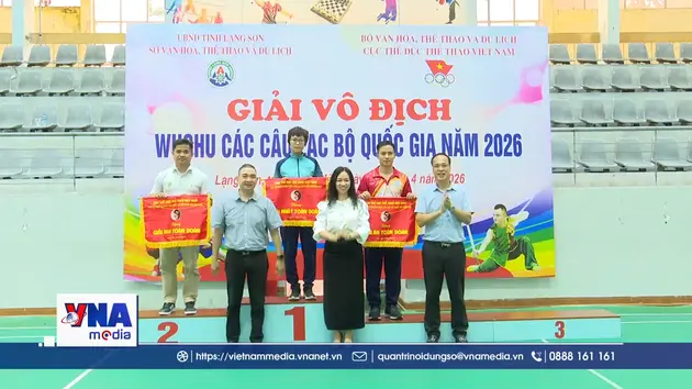 Hấp dẫn Giải vô địch Wushu các câu lạc bộ quốc gia