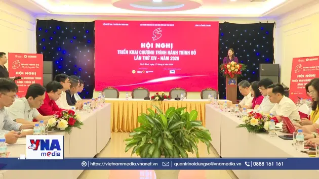 Khởi động Hành trình Đỏ năm 2026