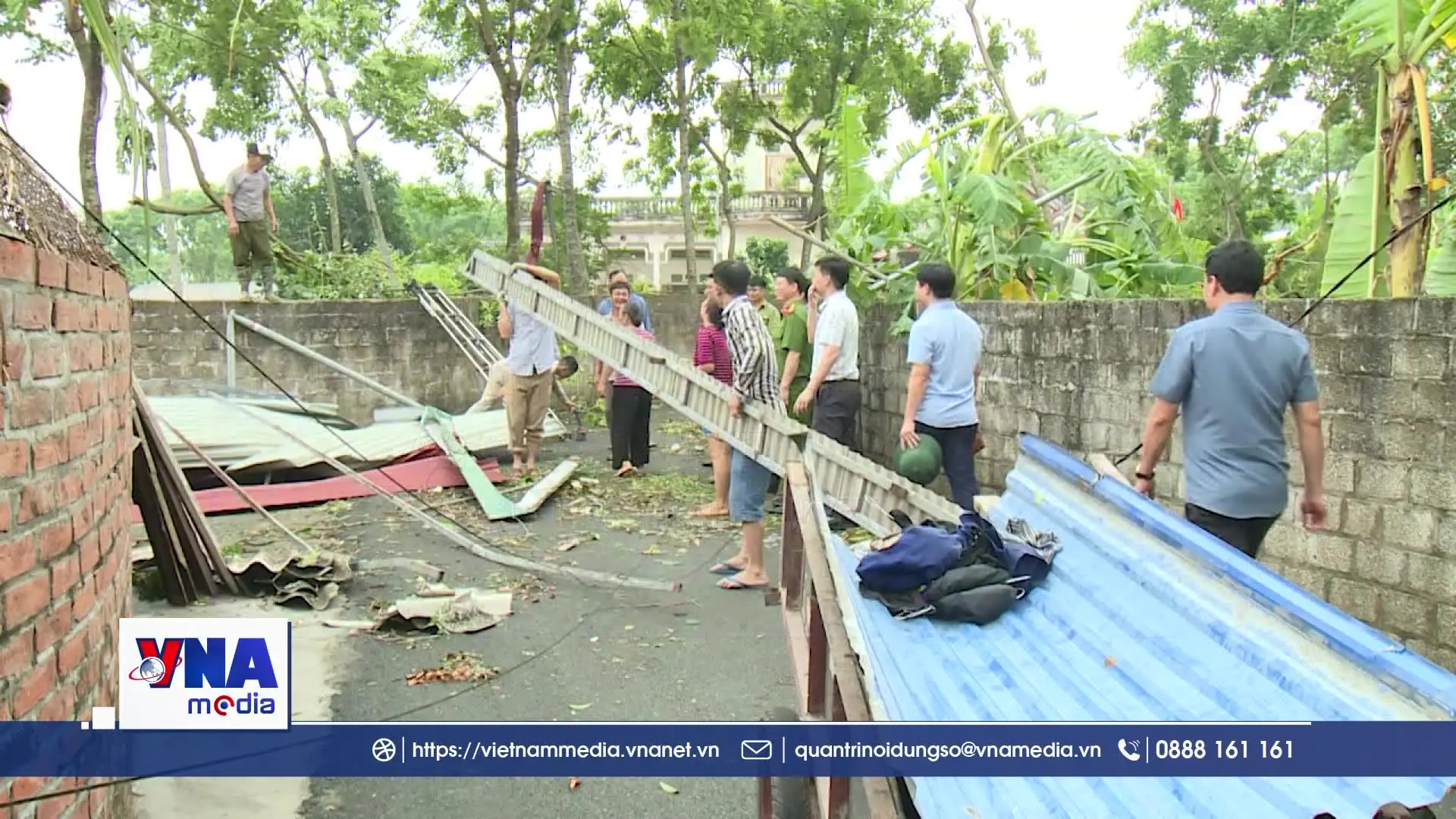Mưa dông, lốc xoáy gây thiệt hại hơn 36,14 tỷ đồng tại nhiều địa phương