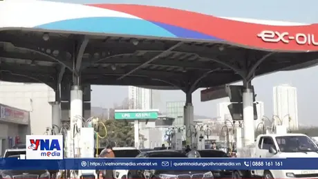 Giá xăng Hàn Quốc tăng mạnh