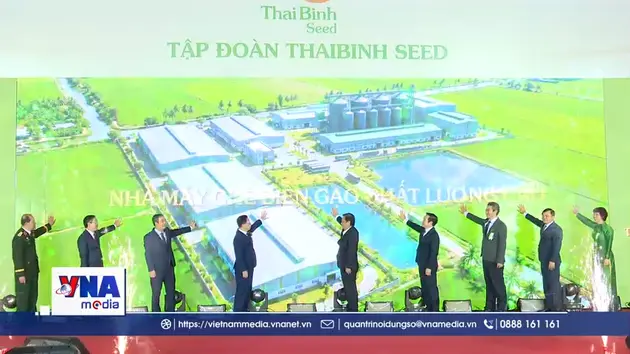 Khởi công xây dựng nhà máy chế biến gạo 1.000 tỷ đồng