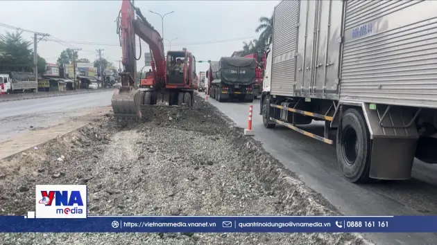 Khắc phục tình trạng ùn tắc giao thông trên Quốc lộ 51