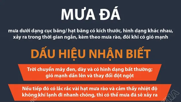 Những việc nên làm và không nên làm khi xảy ra mưa đá