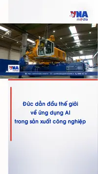 Đức dẫn đầu thế giới về ứng dụng AI trong sản xuất công nghiệp