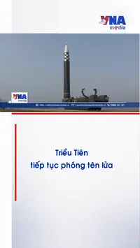 Triều Tiên tiếp tục phóng tên lửa