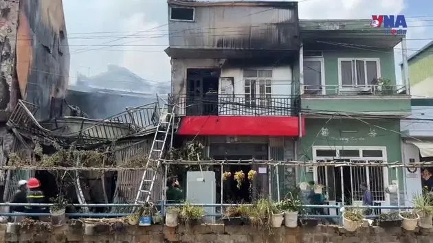 An ninh 365+ ngày 19/4: Cháy nhiều căn nhà ngay trung tâm Đà Lạt