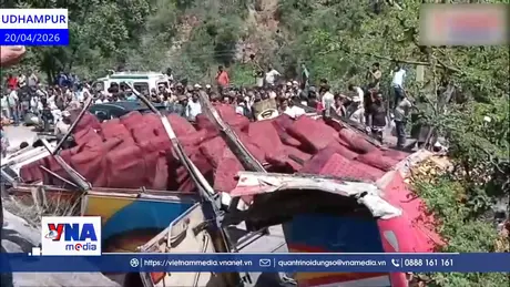 Tai nạn xe buýt nghiêm trọng tại Ấn Độ