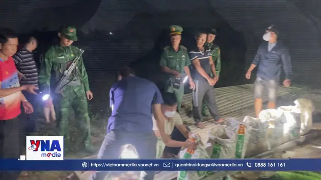 Quảng Ngãi bắt giữ vụ vận chuyển, tàng trữ gần 400kg thuốc nổ